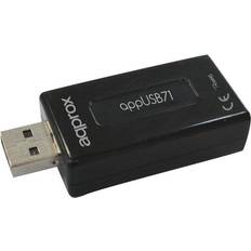 Tarjetas de sonido Approx AppUSB71 7.1 USB