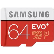 Samsung Memory Cards & USB Flash Drives Samsung Evo+ MicroSDXC UHS-I U1 64GB