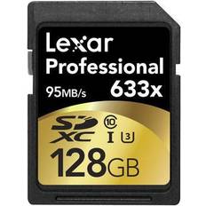 Minneskort & USB-minnen Lexar Media SDXC Professional UHS-I U3 95MB/s 128GB (633x)