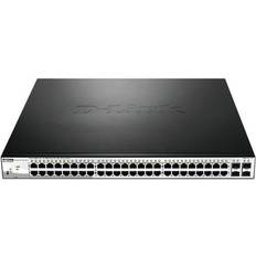 Interruptores D-Link DGS-1210-52MP 48xGB PoE 4xSFP