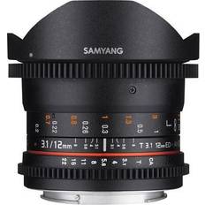 Ƒ/3.1 Objectifs Samyang Vidéo 12mm T3.1 Fisheye VDSLR Sony E