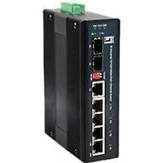 Interruptores LevelOne IES-0610 Gigabit Ethernet Switch 10/100/1000