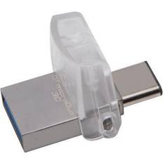 Usb kingston stik microduo Kingston DataTraveler MicroDuo 3C 64GB USB 3.1