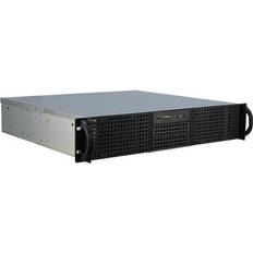 Inter-Tech IPC 2U-20240 Portabagagli ATX Micro-ATX 2x 80mm