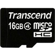 Transcend TS16GUSDC4 16GB MicroSDHC Clase 4 memori