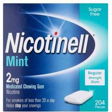 Nicotinell mint 2mg tuggummi Nicotinell Sugar Free Mint 2mg 204 st Tuggummi