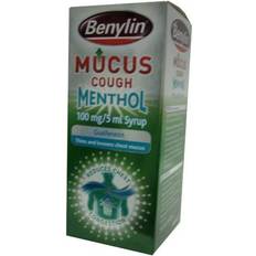 Benylin Mucus Cough Menthol Syrup 100mg 150ml Liquide