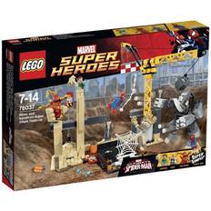 Rhino hero LEGO Super Heroes Rhino and Sandman Super Villain Team-up 76037