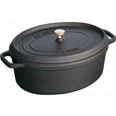 Gryder på tilbud Staub Pot Oval med låg 33cm