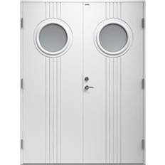 Diplomat Gullan Ytterdörr Klarglas S 3502-Y H (140x210cm)