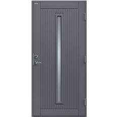 Diplomat Athena Ytterdörr Klarglas S 6502-B V (100x210cm)