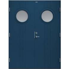 Diplomat Gullan Ytterdörr Klarglas S 5030-R90B H (140x210cm)