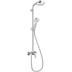 Hansgrohe Crometta 160 Showerpipe 1jet Vit