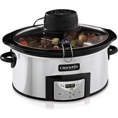 Apto para Horno Ollas de cocción lenta Crock-Pot Olla Cocción Lenta Autostir Csc012x 5,7 L