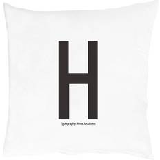 Design Letters H Hovedpudebetræk Sort (60x50cm)