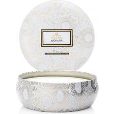 Silver Doftljus Voluspa Mokara 3 Wick Doftljus 340g