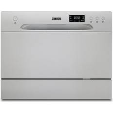 55 cm Dishwashers Zanussi ZDM17301SA Grey, White