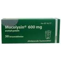 Mucolysin 600 mg Mucolysin 600mg 10 stk Brusetablet