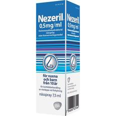 GSK Receptfria läkemedel Nezeril 0,5mg/ml 7.5ml Nässpray