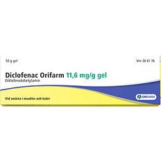 Diclofenac Diclofenac Orifarm 11,6mg/g 50g Gel