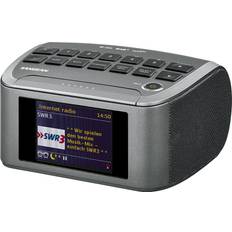 Internet Radio - Rete elettrica Sangean RCR-11 WF Radio Internet da tavolo DAB+, FM, Internet AUX, DLNA USB DLNA USB Radio Grigio