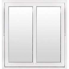 Fönsterlagret VFVP 14-13 QPV 01 Trä Vridfönster 3-glasfönster 140x130cm