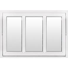 Fönsterlagret VFVP 18-13 QPV 02 Trä Vridfönster 3-glasfönster 180x130cm