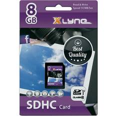 Schede di Memoria & Chiavette USB Xlyne 7308000 Scheda SDHC 8 GB Class 10, UHS-I