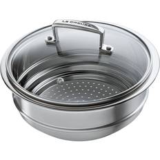 Inserts Vapeur Le Creuset 3-Ply Stainless Steel Multi with Glass Lid Insert Vapeur 20 cm