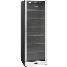 Tall black fridge Smeg SCV115A Black