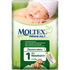 Newborn blöjor Moltex Nature No.1 Size 1 Newborn