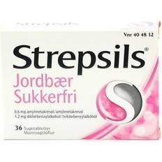 Strepsils Strawberry Sugar Free 1.2mg