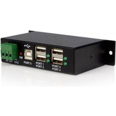 Hub USB StarTech ST4200USBM Mountable 4 Port Rugged Industrial Hub