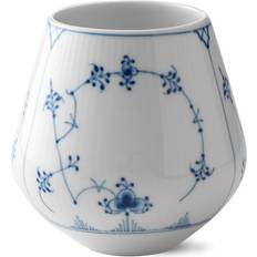 Royal Copenhagen Blue Fluted Plain Vas 12cm