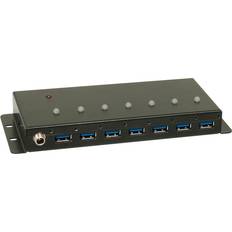 Hub 7 usb 3.0 Lindy 7 Port USB 3.0 Metall Hub