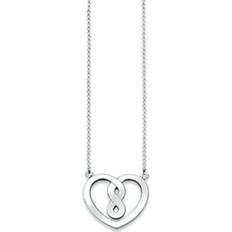 Thomas sabo halsband infinity Thomas Sabo Infinity Heart Necklace - Silver