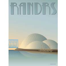 Vissevasse Randers Rainforest Poster 30x40cm