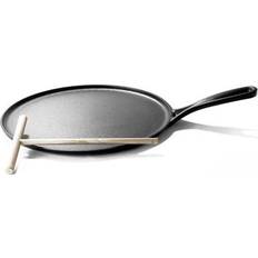 Lavabile in Lavastoviglie Padelle per Crepes e Pancakes Le Creuset Cast Iron Crepe Pan 27 cm Black Schwarz (20136270000460) 27 cm