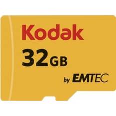 Kodak Schede di memoria Kodak 32GB MicroSDHC 85/MBs Classe 10 U1 580X con adattatore