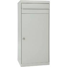 Mefa parcel MEFA Cedar Parcel Box 882 MEFA Lock - White/Aluminium