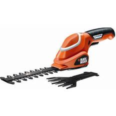 Black & Decker Cisailles de jardin Black & Decker Cisaille à gazon 2 en 1 Orange