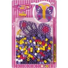 Cuentas Hama Beads Bügelperlen Maxi Blisterset Schmetterling 1 Stiftplatte Schmetterling Perlen, 250 Stück