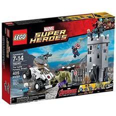 The Hulk Building Games LEGO Super Heroes The Hydra Fortress Smash 76041