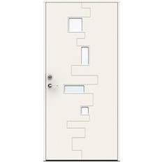 Swedoor Pulse Ytterdörr Klarglas S 0502-Y H (100x210cm)