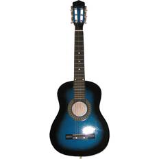 Trägitarr med 6 strängar  80cm