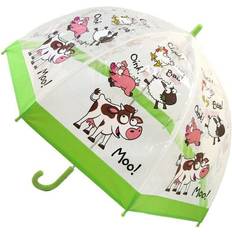 Bugzz Farmyard Style PVC Clear Umbrella