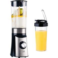 Verre Mixeurs à Smoothies Trebs Mixeur Smoothie To Go / Comfortjuicerr Avec Carafe 99242 RVS-Noir