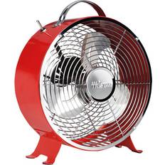 Jaune Ventilateurs de bureau TriStar Interrupteur Ventilateur Rétro À 2 étages Poignée VE-5963 Rouge