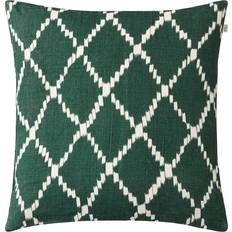 Chhatwal & Jonsson Ikat Kerela Kuddöverdrag Grön, Vit (50x50cm)