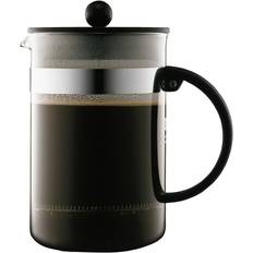 Bodum 12 Bodum Bistro Cafetiere Piston 12 Tasses 1.5 L Noir